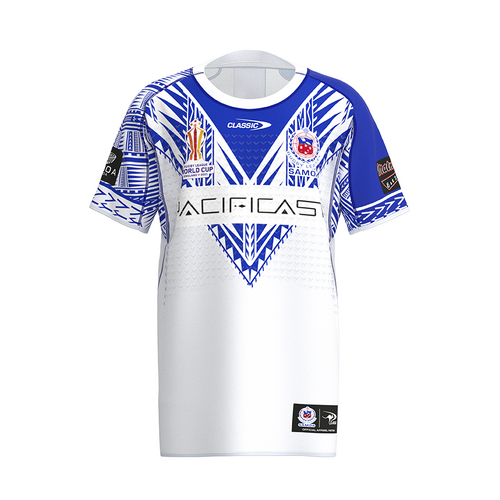Samoa Rugby League 2022 Classic RLWC Away Jersey Sizes S-5XL! -DECEMBER DELIVERY PRE SALE-