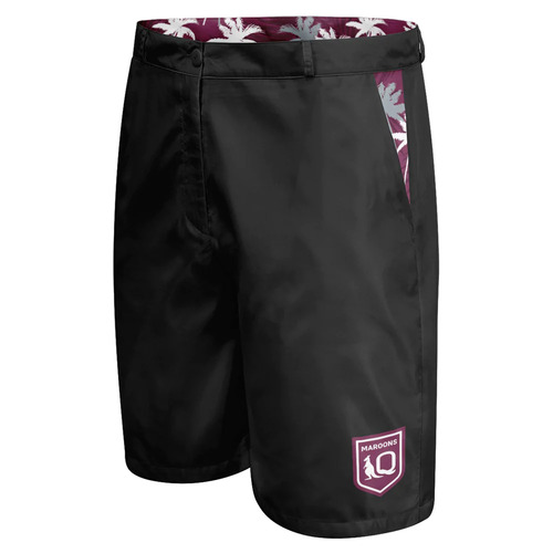 Queensland QLD Maroons Origin NRL 2023 Par-Tee Golf Shorts Sizes S-5XL!