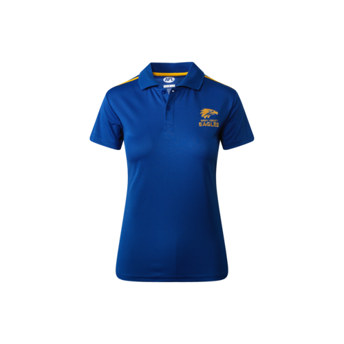 West Coast Eagles AFL Summer Premium Logo Polo Shirt Size Mens XLARGE!
