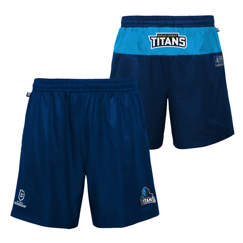 Gold Coast Titans NRL 2023 Outerstuff Performance Shorts Size S-2XL!