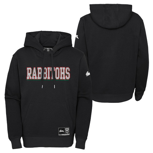 South Sydney Rabbitohs NRL 2023 Outerstuff Wordmark Oth Hoody Size S-2XL!