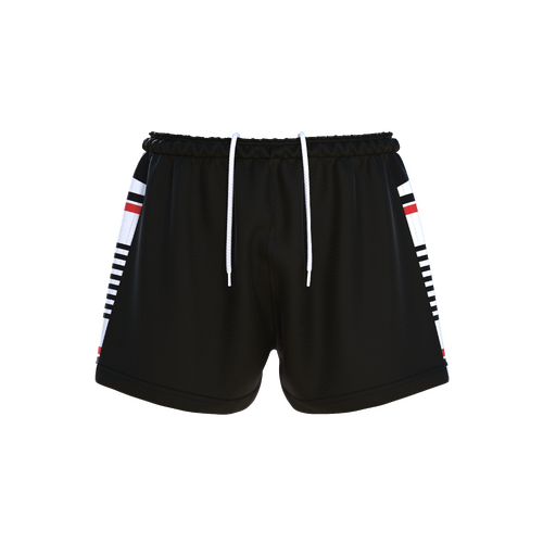 North Sydney Bears Youth Classic Hero Footy Shorts Size 6-14 [Size: Kids 6 ]