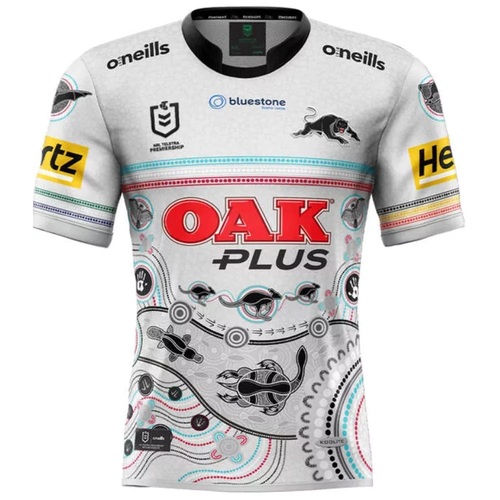 Penrith Panthers NRL 2023 O'Neills Indigenous Kids Jersey Kids Sizes 6-14!