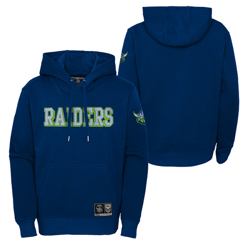 Canberra Raiders NRL 2023 Outerstuff Wordmark OTH Hoody Size S-2XL!