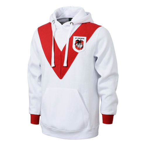 St George Dragons ARL/NRL Retro Hoody Hoody Size S-5XL! 90s Logo!