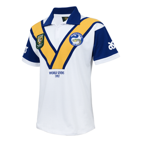 Parramatta Eels 1997 ARL/NRL World Sevens Vintage Retro Jersey Sizes S-5XL!