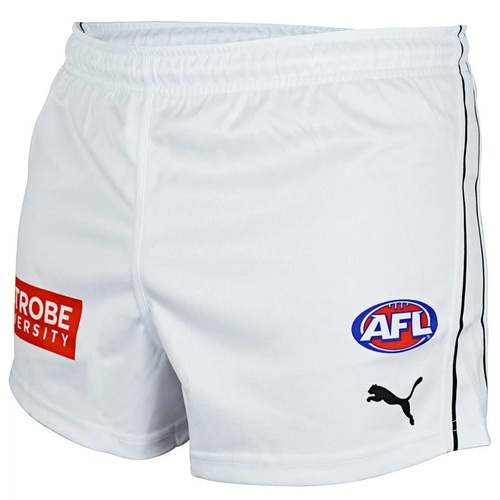 Carlton Blues AFL White Puma On Field Players Shorts Sizes S-XL! T2