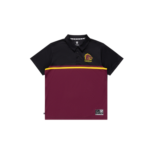 Brisbane Broncos NRL NAR Performance Polo Size S-3XL! S4