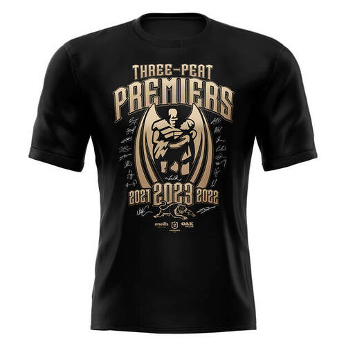 Penrith Panthers NRL 2023 O'Neill's Premiers Shirt Kids Sizes 8-14! In Stock