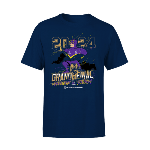 Melbourne Storm NRL 2024 Tidwell Grand Final T Shirt Size S-5XL! In Stock