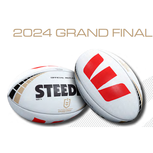2024 NRL Grand Final Steeden Ball Football Size 5! Penrith Panthers Premiers
