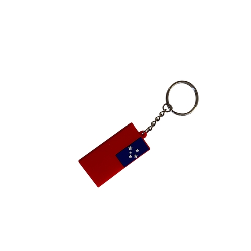 Toa Samoa Rugby League National Flag Keyring!