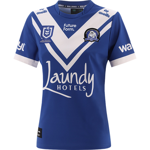 Canterbury Bulldogs NRL 2025 O'Neills Away Ladies Jersey Ladies Sizes 8!