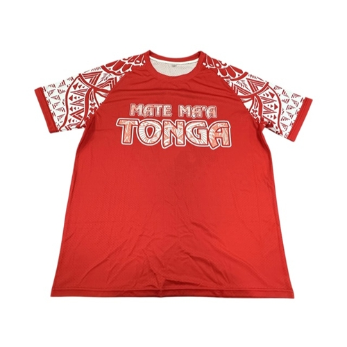 Tonga Rugby League Mate Ma'a Supporters Training Shirt Sizes S-7XL!