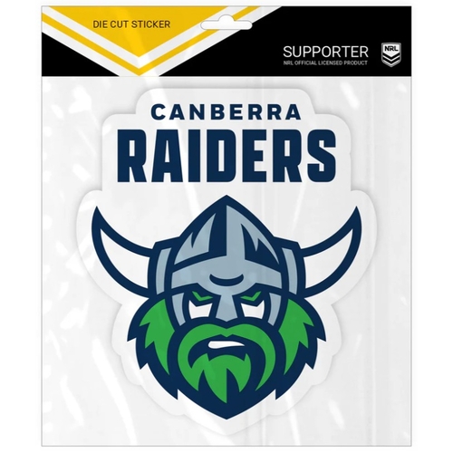 Canberra Raiders NRL Large Team Logo Die Cut Decal Sticker Updated Logo