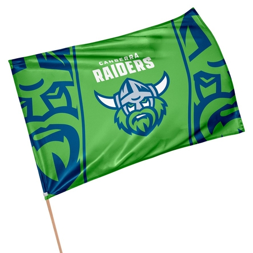 Canberra Raiders Official NRL Game Day Flag 60 x 90 cm (NO STICK/FLAG POLE) T5