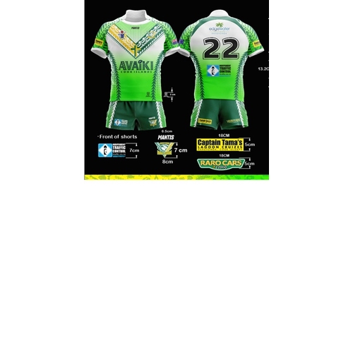 Cook Islands 2025 Rugby League Pacific Championships Home Jersey Sizes S-5XL! Pre Sale