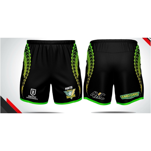 Cook Islands 2025 Rugby League World Cup Training Shorts Sizes S-5XL! Pre Sale