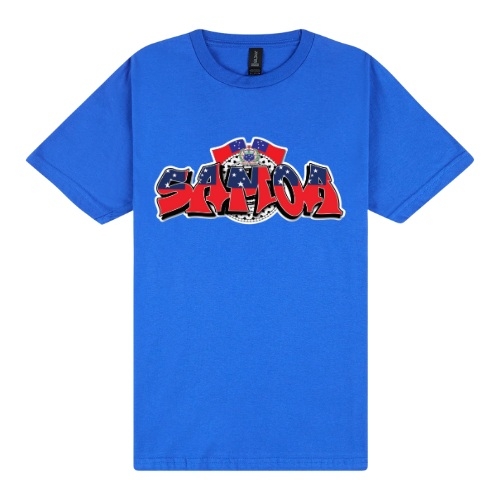 Toa Samoa Rugby League Samoa Wordmark Kids Shirt Sizes 2-6!