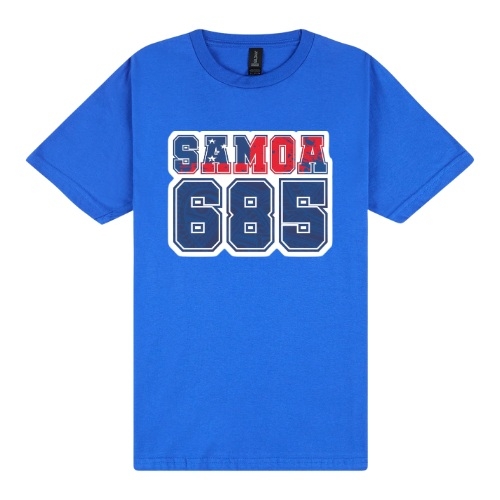 Toa Samoa Rugby League Toa Samoa 685 Badge Kids Shirt Sizes 6-14!