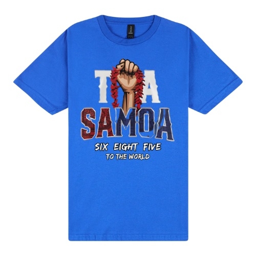 Toa Samoa Rugby League Samoa Fist 685 To The World Shirt Sizes S-5XL!