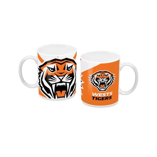 Wests Tigers NRL Gift Ceramic Coffee Cup Mug!