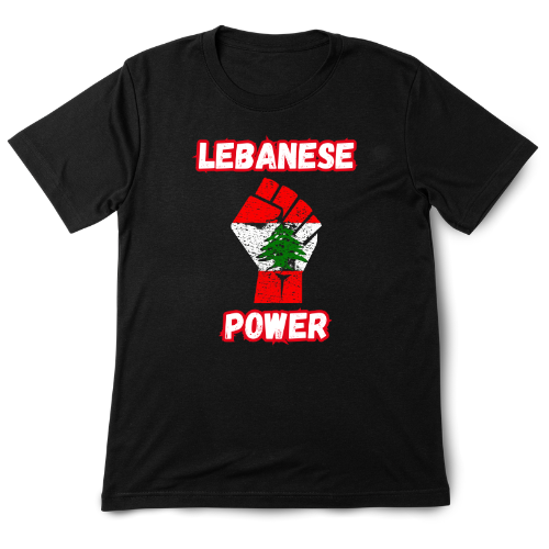 Lebanon Cedars Rugby League Lebanese Power Fist Kids Shirt Sizes 8-16!