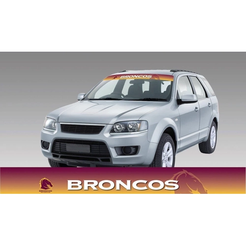 Brisbane Broncos Logo NRL Car Windscreen Sun Visor Sticker Decal Sticker