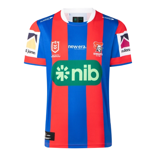 Newcastle Knights NRL 2026 Classic Home Jersey Kids Sizes 6-14!