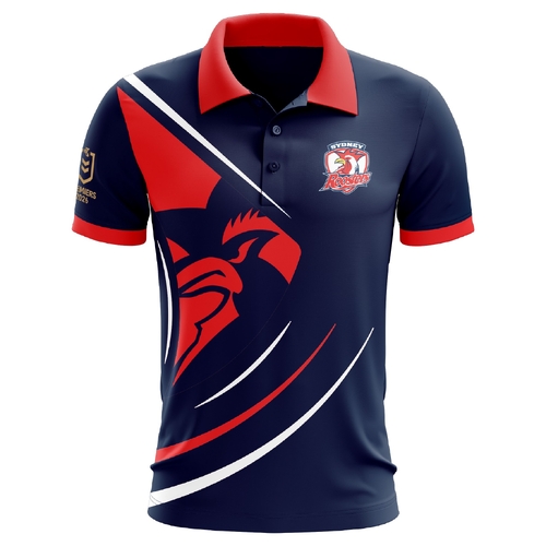Sydney Roosters NRL 2026 Premiers Graphic Polo Sizes S-5XL! Pre Sale
