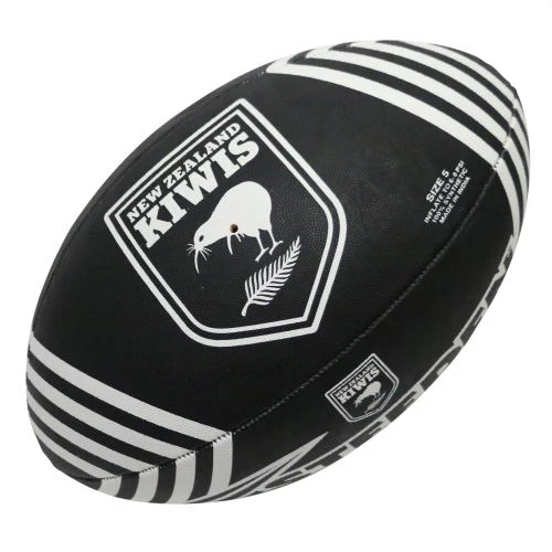 New Zealand Kiwis NRL Steeden Rugby League Football Size 5! T5