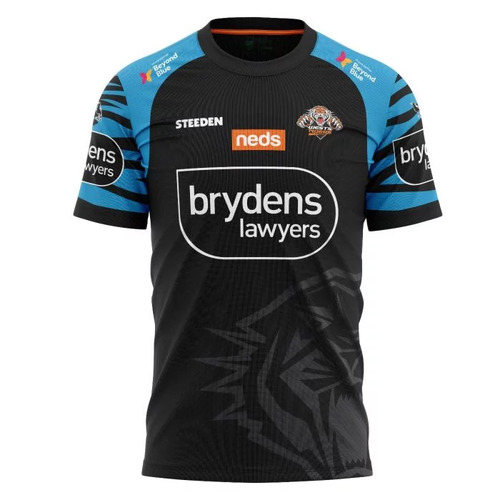 Wests Tigers NRL 2021 Players Run Out T Shirt Sizes S-5XL!