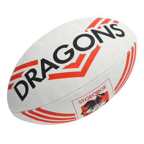 St George ILL Dragons 2023 NRL Steeden Rugby League Football Size 11 Inches!