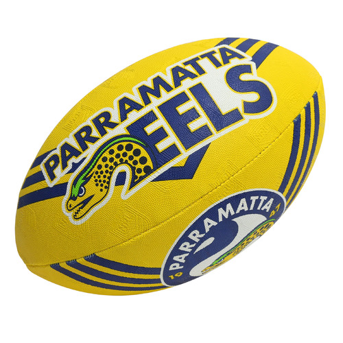 Parramatta Eels 2023 NRL Steeden Rugby League Football Size 5!