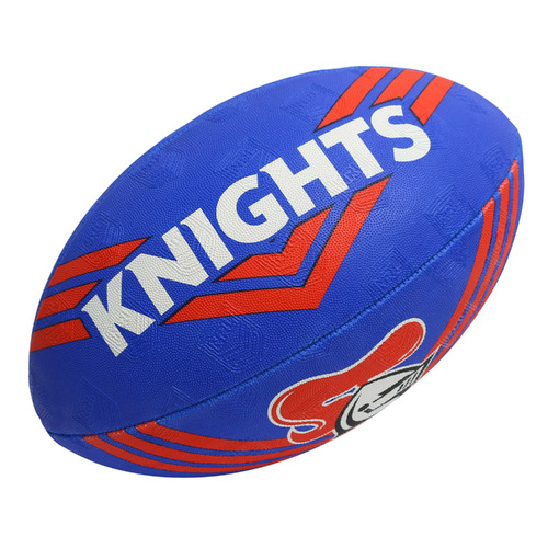 Newcastle Knights NRL Steeden Rugby League Football Size 5!
