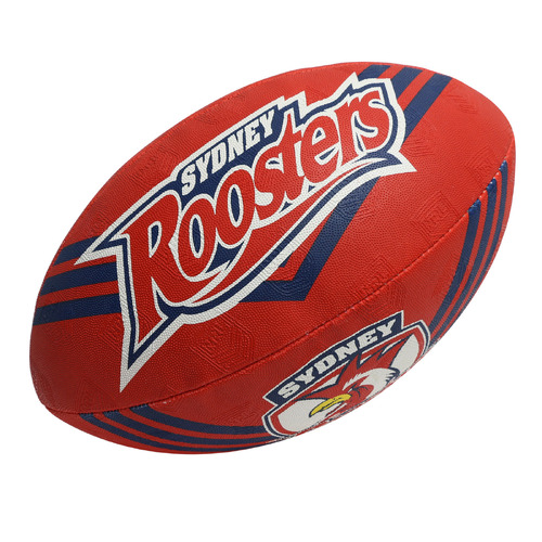 Sydney Roosters NRL Steeden Rugby League Football Size 5!