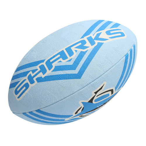 Cronulla Sharks NRL Steeden Rugby League Football Size 11 Inches!