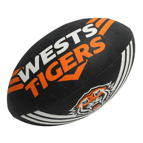 Wests Tigers 2023 NRL Steeden Rugby League Football Size 11 Inches!