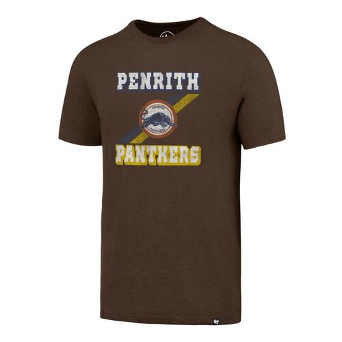 Penrith Panthers NRL Brand 47 Vintage Scrum Tee T Shirt Adults Sizes S-3XL!