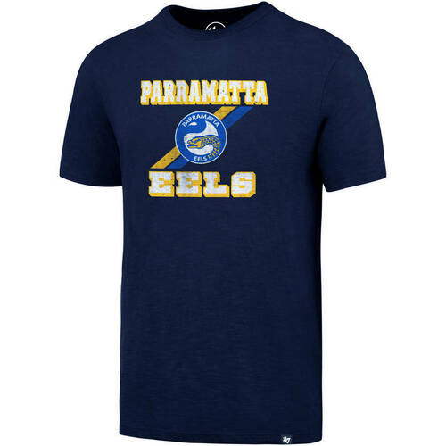 Parramatta Eels NRL Brand 47 Vintage Scrum Tee T Shirt Adults Sizes S-3XL!