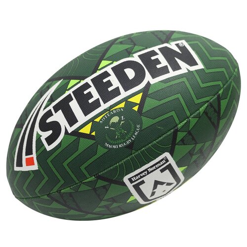 Maori All Stars NRL Steeden Rugby League Football Size 5! New Design! T4 
