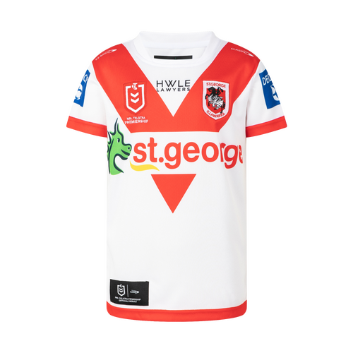 St George Dragons NRL 2023 Classic Home Jersey Kids Sizes 6-14! 