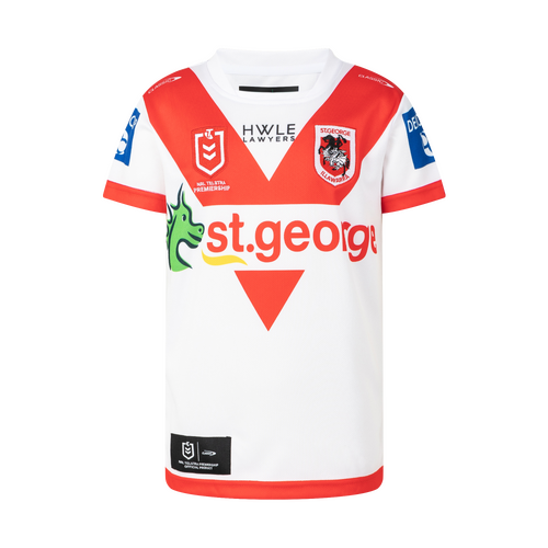 St George Dragons NRL 2023 Classic Home Jersey Kids Sizes 6-14! 