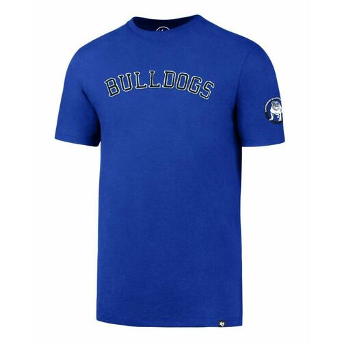CB Bulldogs NRL Brand 47 Vintage Field House Tee T Shirt Adults Sizes S-3XL