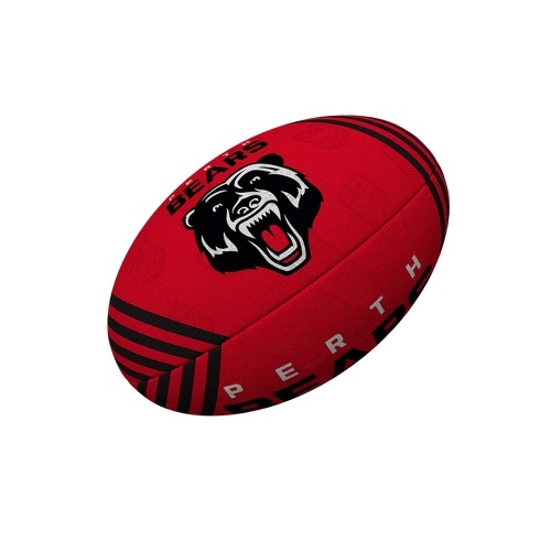 Perth Bears NRL Steeden Rugby League Football Size 11!