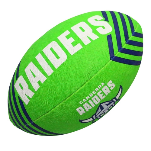 Canberra Raiders NRL Steeden Rugby League Football Size 11! T5