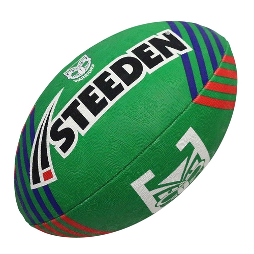 New Zealand Warriors NRL Steeden Rugby League Football Size 11 Inch! T5
