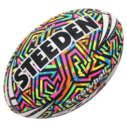 NRL Steeden Screwball Spiral Rugby League Football Size 5! T5