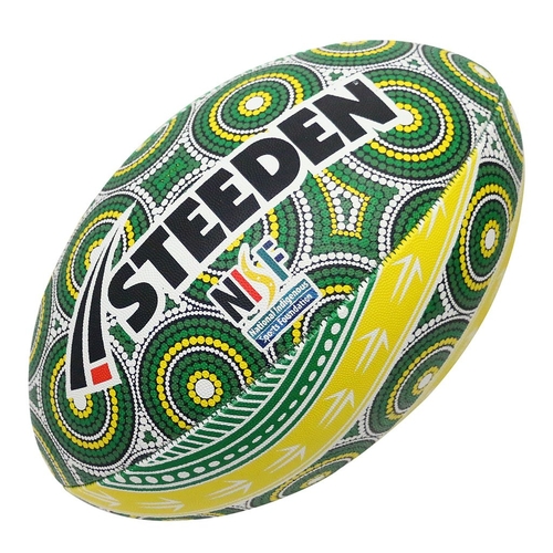 Ngiyani Supporter NRL Steeden Rugby League Football Size 5! T5