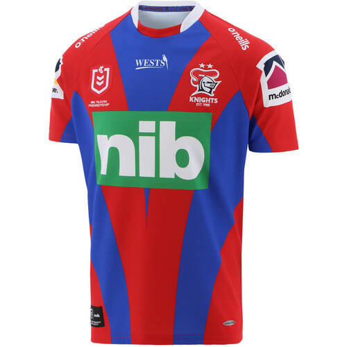 Newcastle Knights NRL 2021 O'Neills Heritage Jersey Sizes S-7XL!